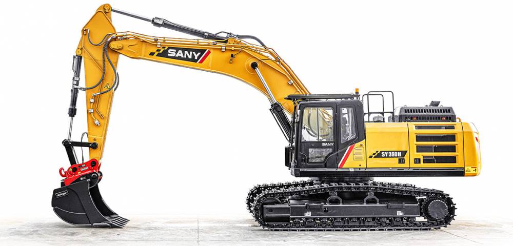 Excavator-pe-Senile-Mare---SANY-SY390H