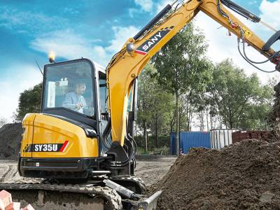 Miniexcavator - SANY SY35U-2-IMG-nav
